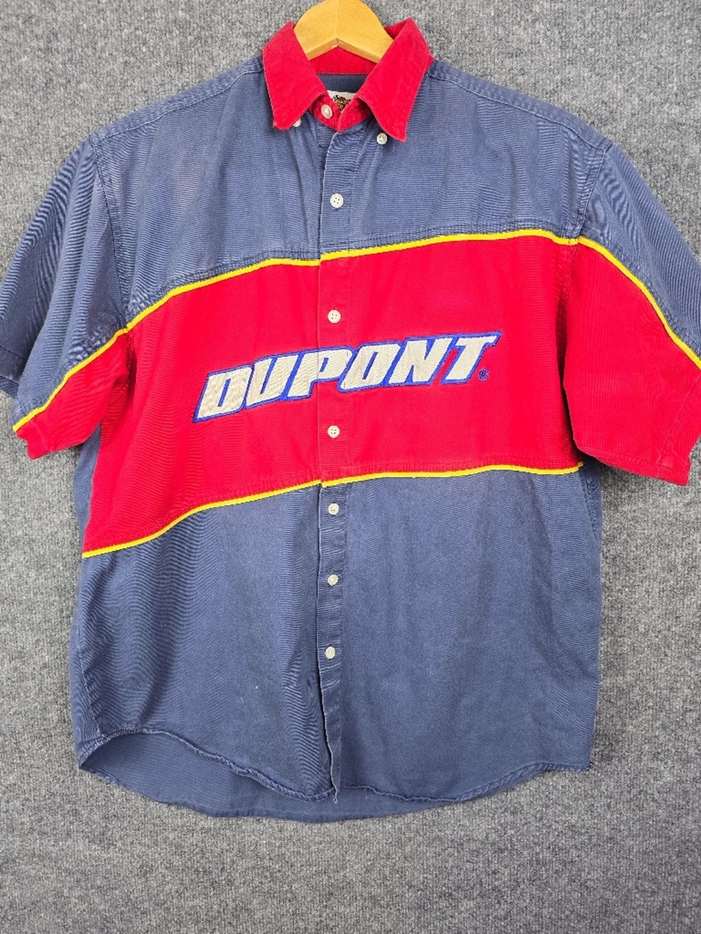 Vintage Jeff Gordon DuPont NASCAR Racing Shirt Winners Circle L 23.5x29